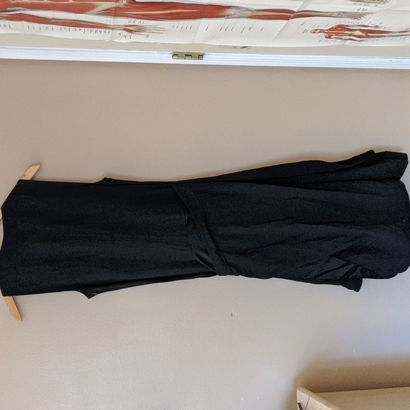 Paco Rabanne Pleated Black Dress - Picture 4 of 5